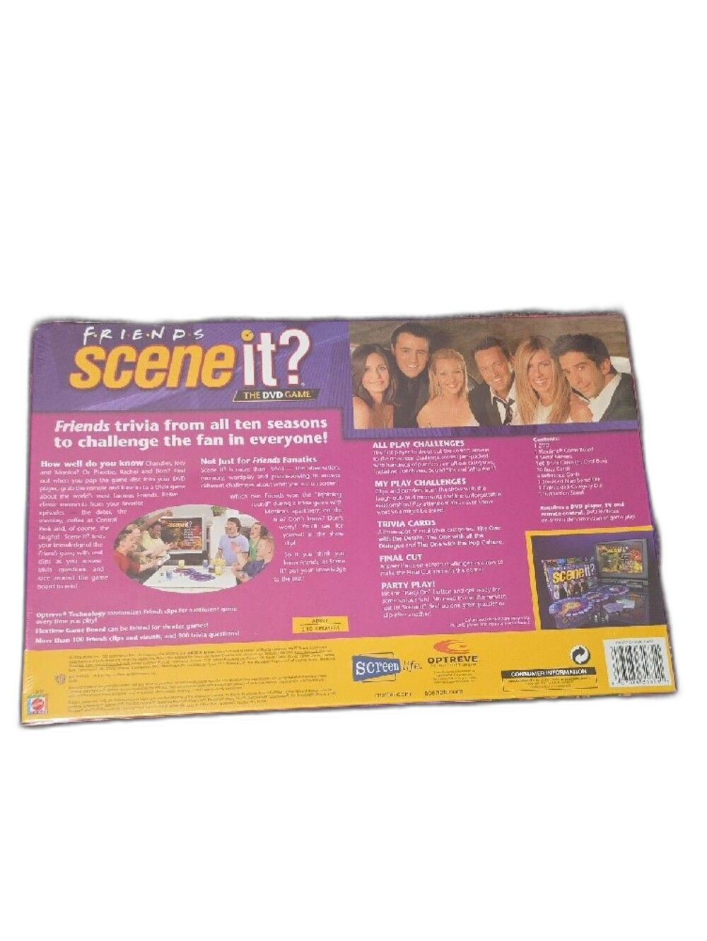 NWT Scene It? Friends Edition DVD Game - Picture 3 of 3
